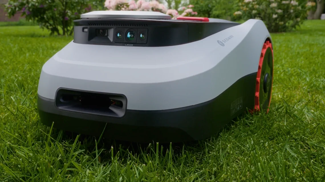 Das LiDAR-System ist hier gut im Roboter versteckt.