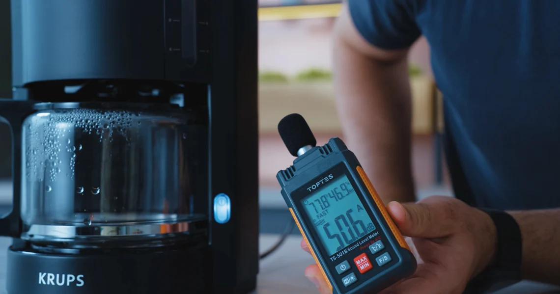 Immerhin: Deine Nachbarn weckst du nicht beim Kaffeekochen