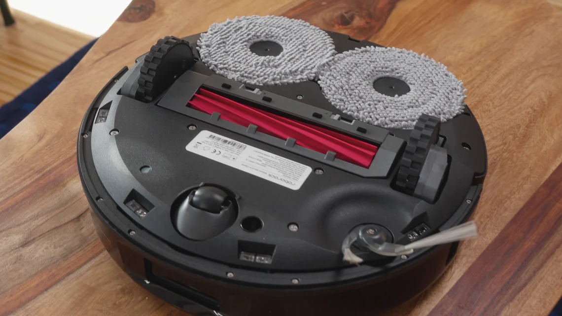 Die eher einfach gehaltene Bürste des Roborock QV 35A.