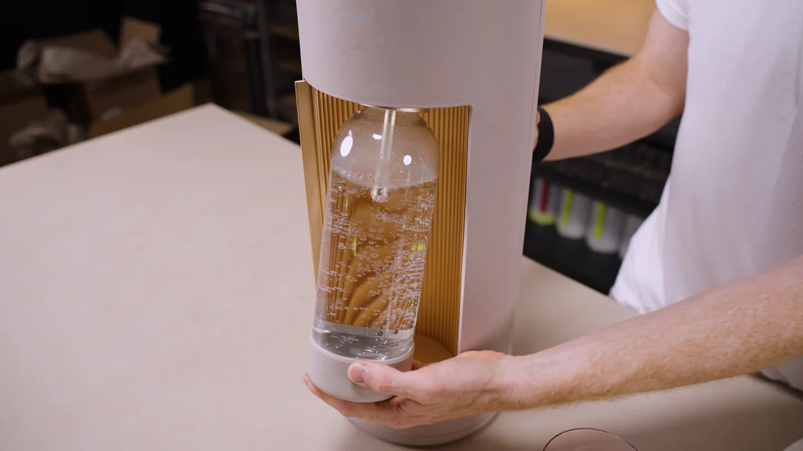 Fühlt sich unter den Top-Produkten wohl: Der mySoda Glassy sprudelt wie SodaStream und Co. und ist verdientermaßen auf den oberen Rängen im Test.